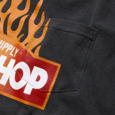 画像5: PORKCHOP GARAGE SUPPLY  FIRE BLOCK POCKET TEE (ASH BLACK) (5)