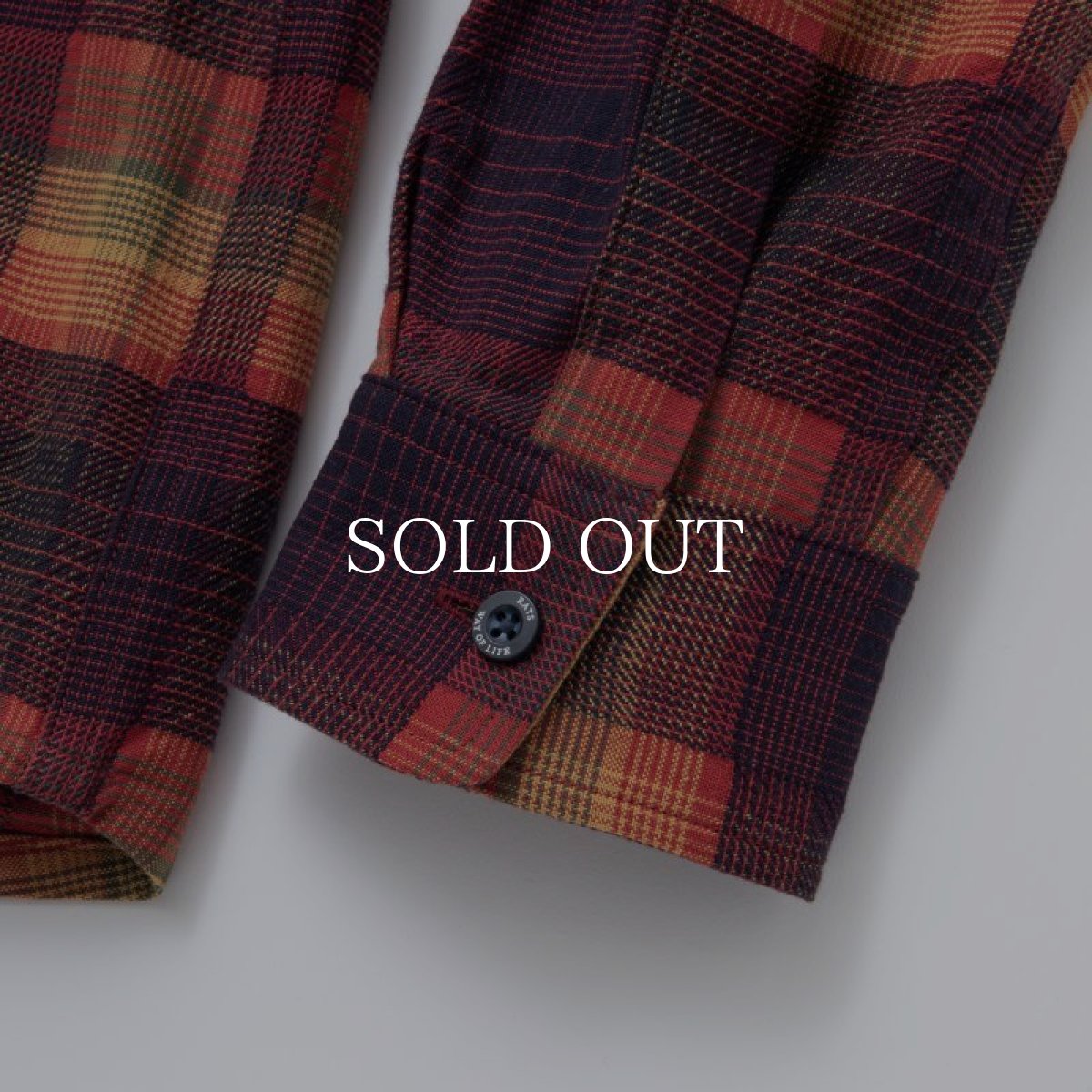 画像6: RATS  MULTI COLOR CHECK SHIRT (MULTI CHECK) (6)