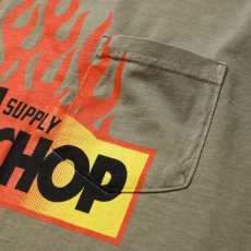 画像5: PORKCHOP GARAGE SUPPLY  FIRE BLOCK POCKET TEE (KHAKI) (5)