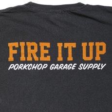 画像4: PORKCHOP GARAGE SUPPLY  FIRE BLOCK POCKET TEE (ASH BLACK) (4)