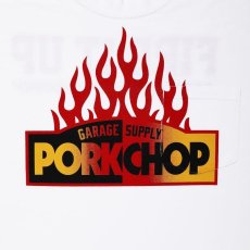 画像3: PORKCHOP GARAGE SUPPLY  FIRE BLOCK POCKET TEE (WHITE) (3)