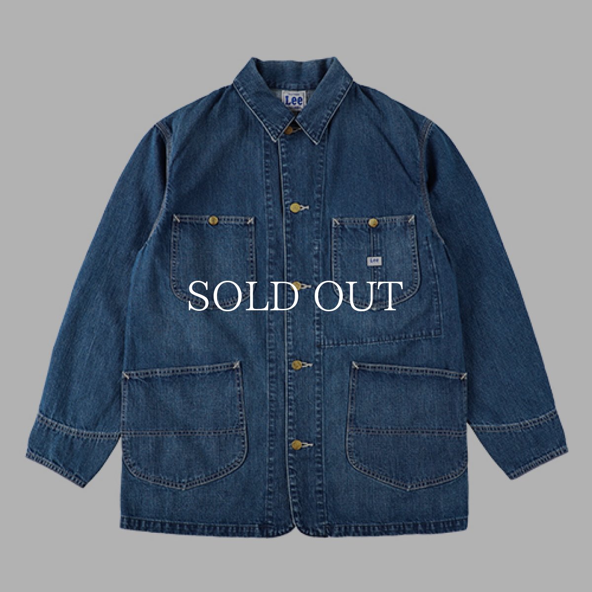 画像1: STANDARD CALIFORNIA  Lee × SD Coverall Jacket Vintage Wash (Indigo) (1)