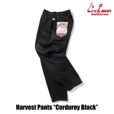 画像2: COOKMAN  Harvest Pants Corduroy Black (Black) (2)