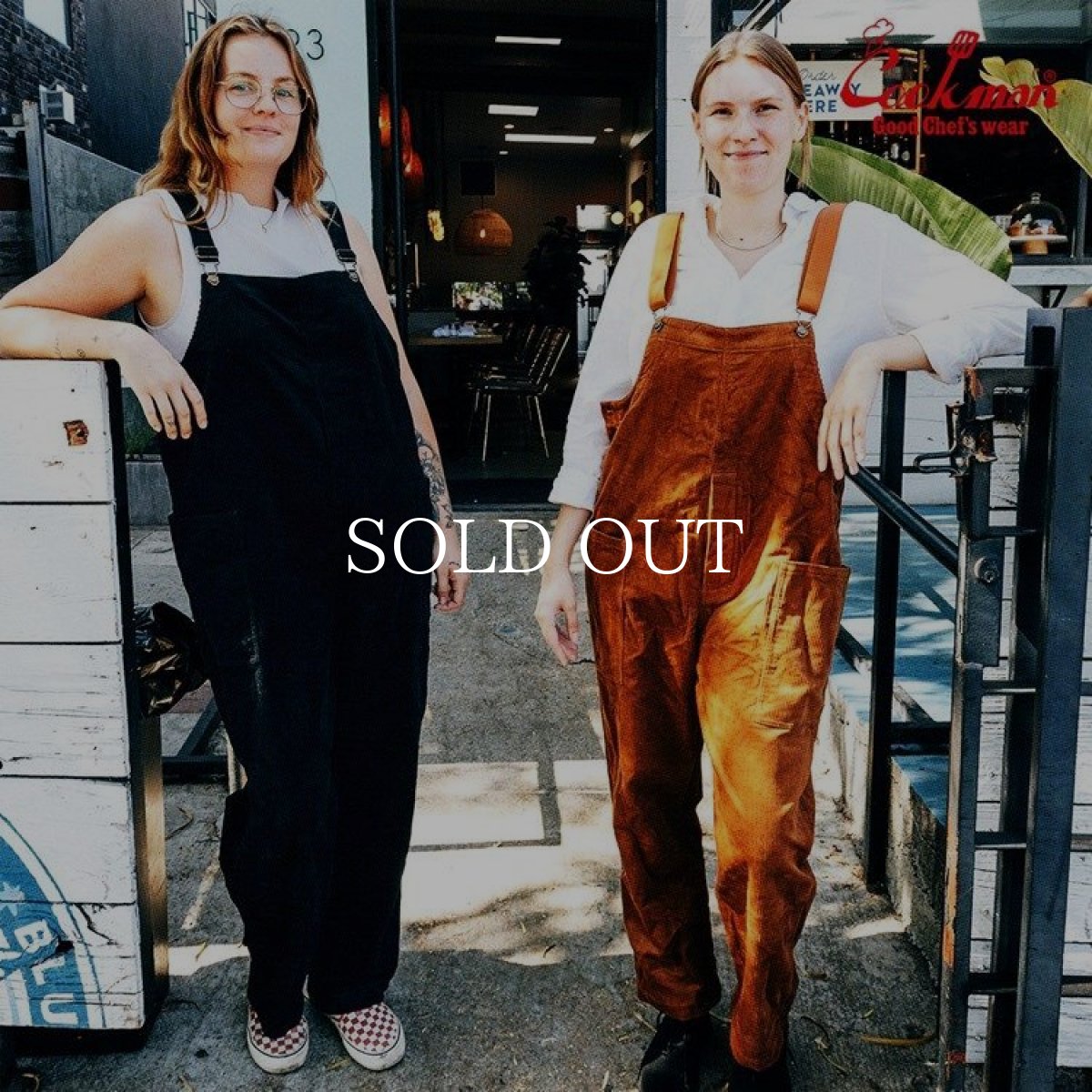 画像14: COOKMAN  Fisherman's Bib Overall Corduroy Brown (Brown) (14)