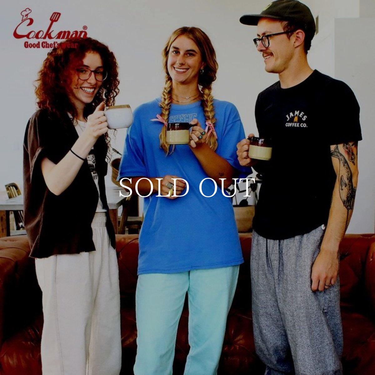 画像18: COOKMAN  Chef Pants Milk Tweed Gray (Gray) (18)