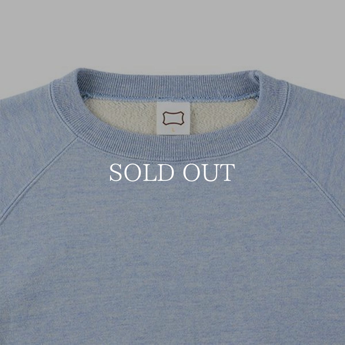 画像2: STANDARD CALIFORNIA  SD 88/12 Crew Sweat Vintage Wash (Blue) (2)