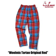 画像11: COOKMAN  Chef Pants Woolmix Tartan Original Red (Red) (11)