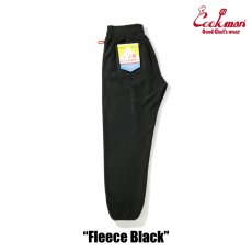 画像2: COOKMAN  Chef Pants Fleece Black (Black) (2)
