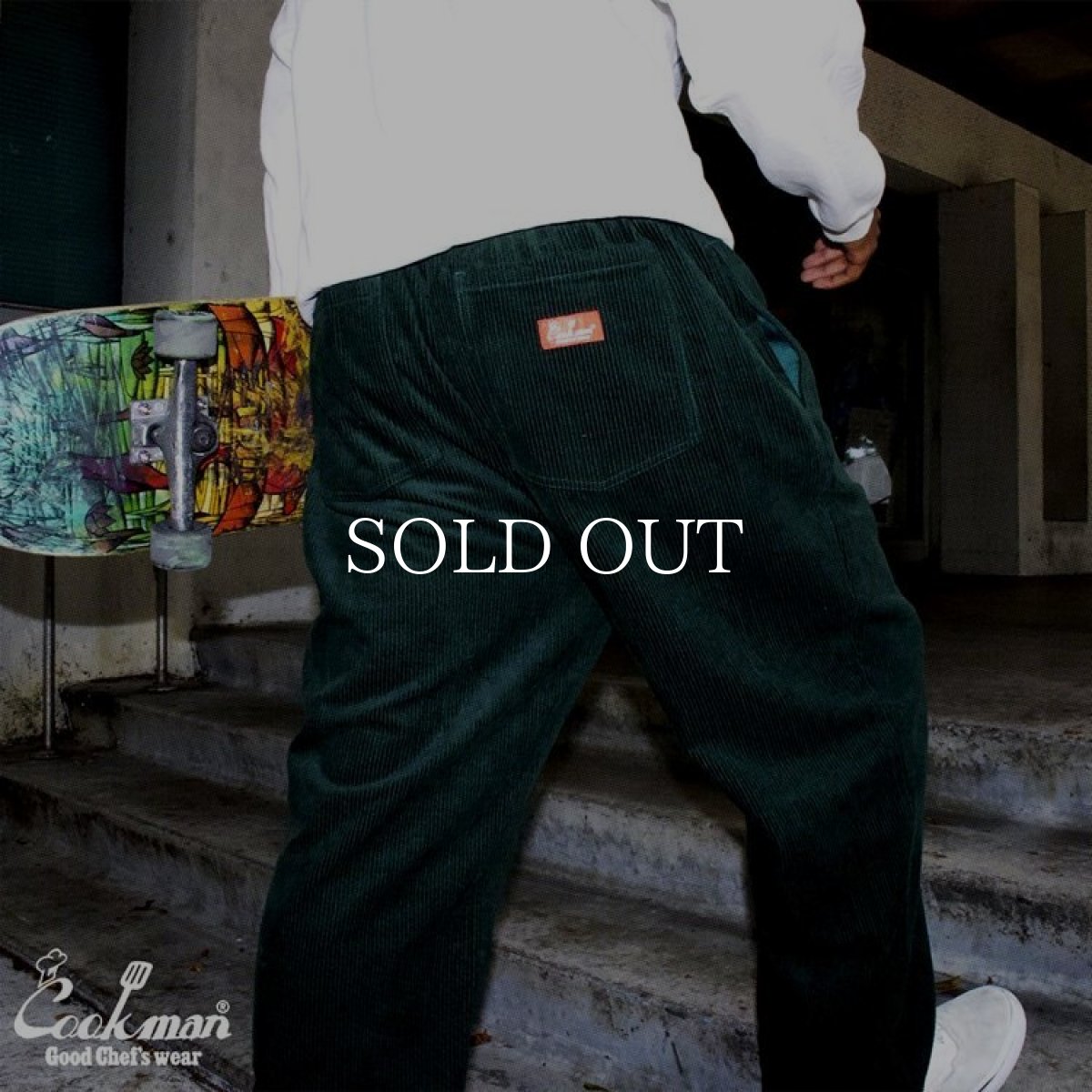 画像30: COOKMAN  ChefPants Semiwide Corduroy Dark Green (Dark Green) (30)