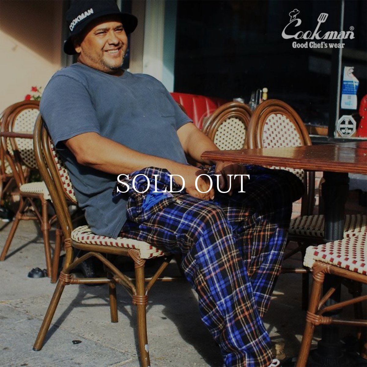 画像16: COOKMAN  Chef Pants Woolmix Tartan Scottish Navy (Navy) (16)