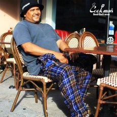 画像16: COOKMAN  Chef Pants Woolmix Tartan Scottish Navy (Navy) (16)