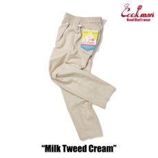画像3: COOKMAN  Chef Pants Milk Tweed Cream (Cream) (3)