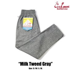 画像1: COOKMAN  Chef Pants Milk Tweed Gray (Gray) (1)