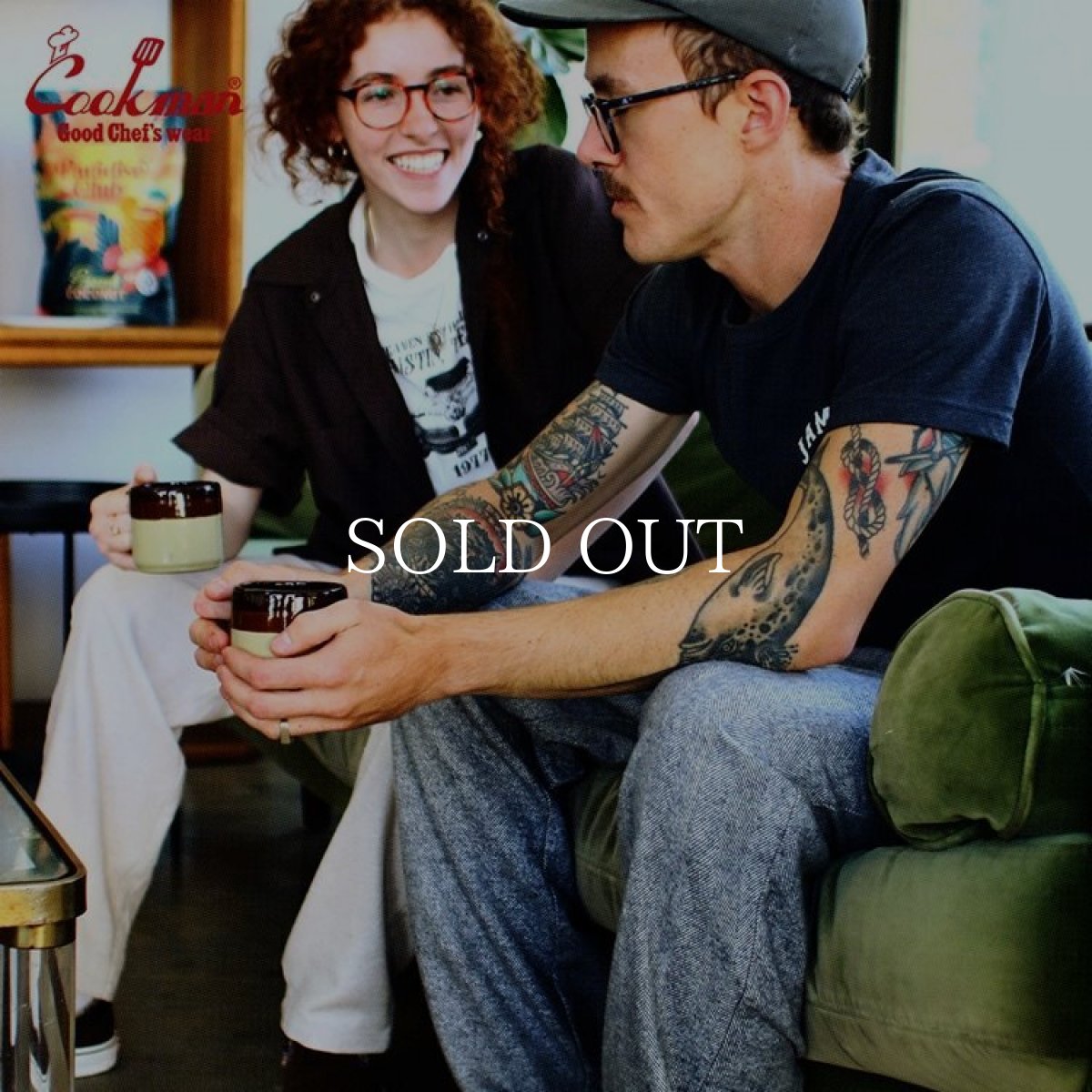 画像14: COOKMAN  Chef Pants Milk Tweed Gray (Gray) (14)