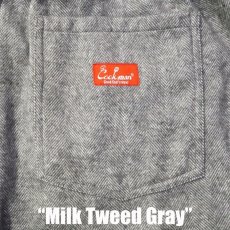 画像4: COOKMAN  Chef Pants Milk Tweed Gray (Gray) (4)