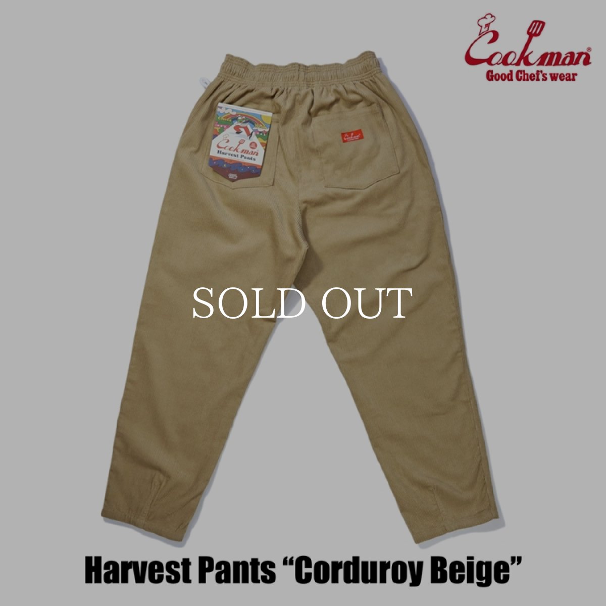 画像8: COOKMAN  Harvest Pants Corduroy Beige (Beige) (8)