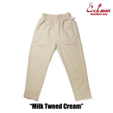画像7: COOKMAN  Chef Pants Milk Tweed Cream (Cream) (7)