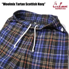 画像8: COOKMAN  Chef Pants Woolmix Tartan Scottish Navy (Navy) (8)