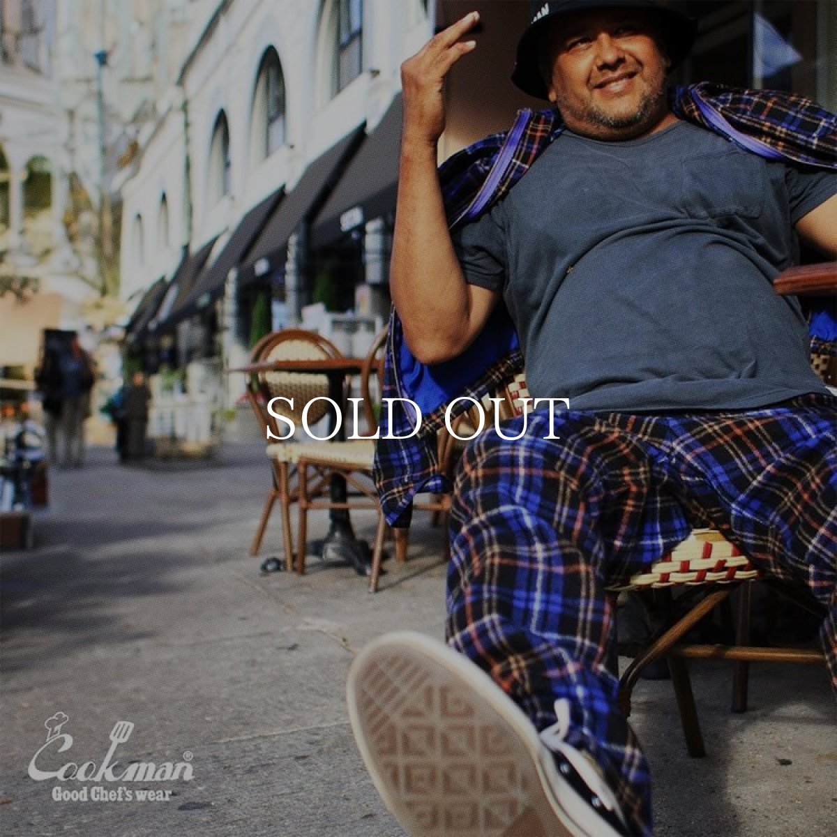 画像18: COOKMAN  Chef Pants Woolmix Tartan Scottish Navy (Navy) (18)
