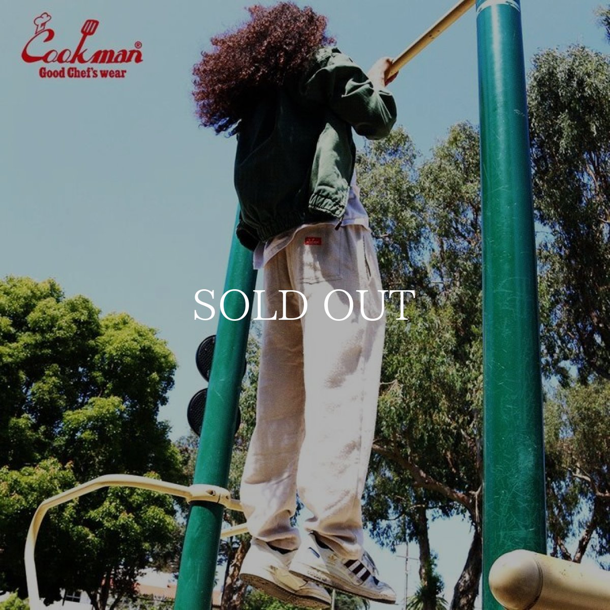 画像18: COOKMAN  Chef Pants Milk Tweed Cream (Cream) (18)