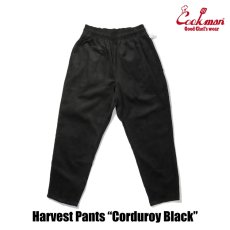 画像6: COOKMAN  Harvest Pants Corduroy Black (Black) (6)