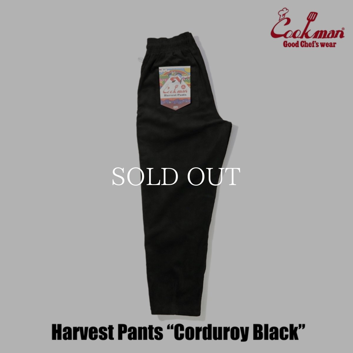 画像4: COOKMAN  Harvest Pants Corduroy Black (Black) (4)