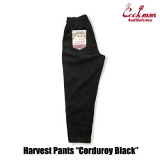 画像4: COOKMAN  Harvest Pants Corduroy Black (Black) (4)