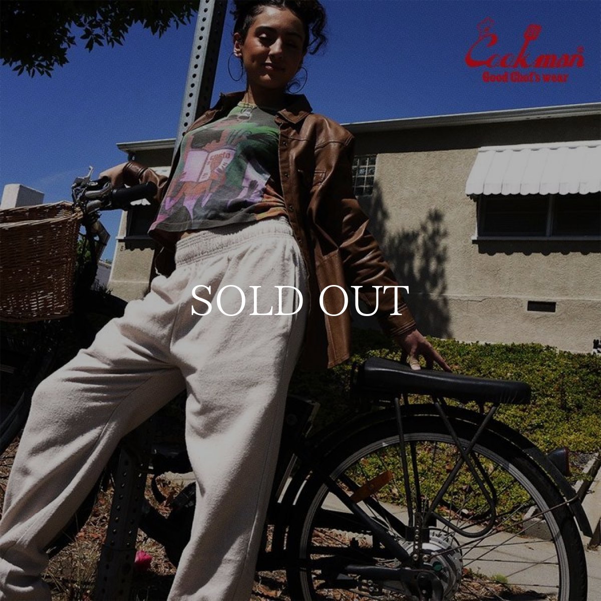 画像13: COOKMAN  Chef Pants Milk Tweed Cream (Cream) (13)