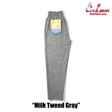 画像2: COOKMAN  Chef Pants Milk Tweed Gray (Gray) (2)