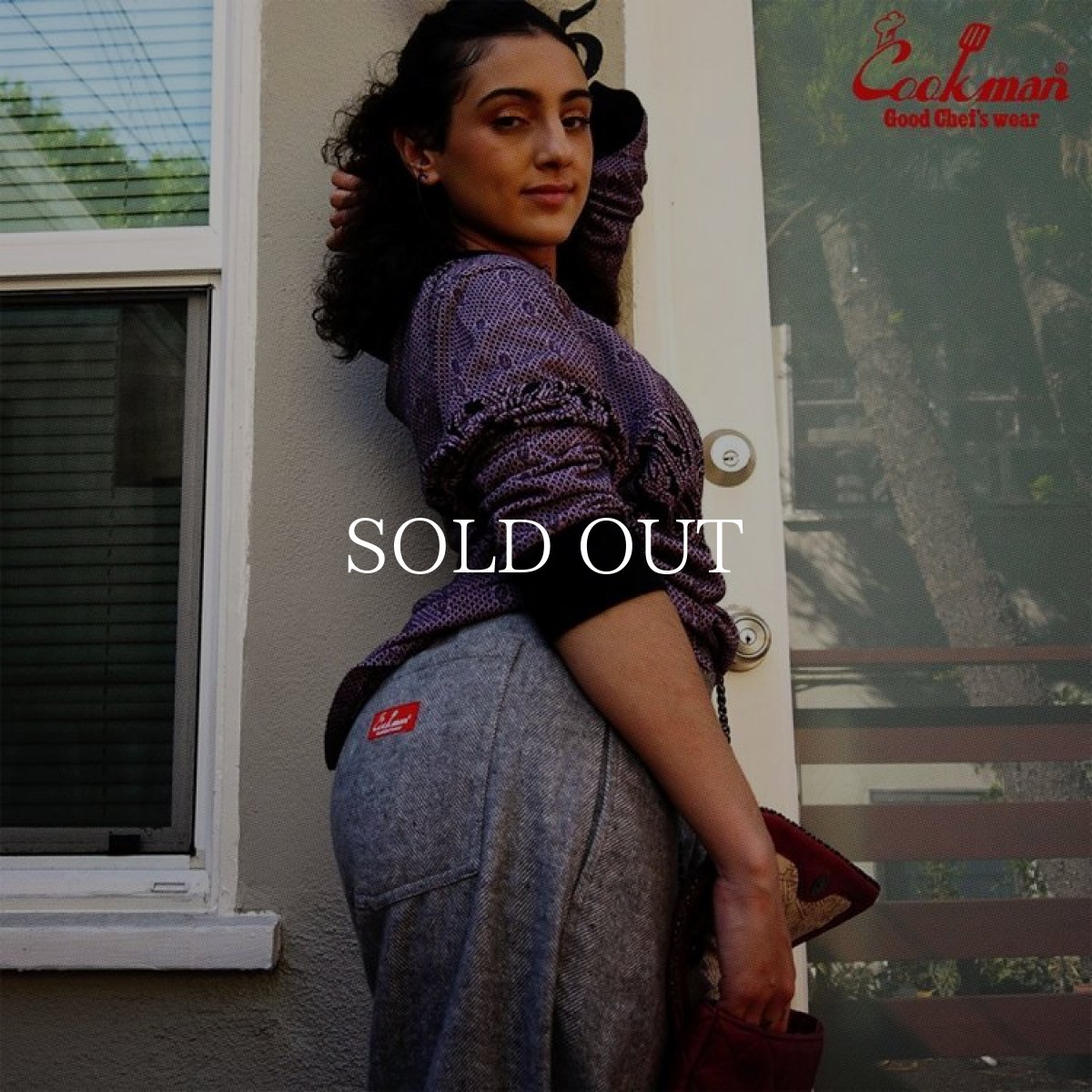 画像13: COOKMAN  Chef Pants Milk Tweed Gray (Gray) (13)