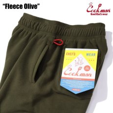 画像4: COOKMAN  Chef Pants Fleece Olive (Olive Green) (4)