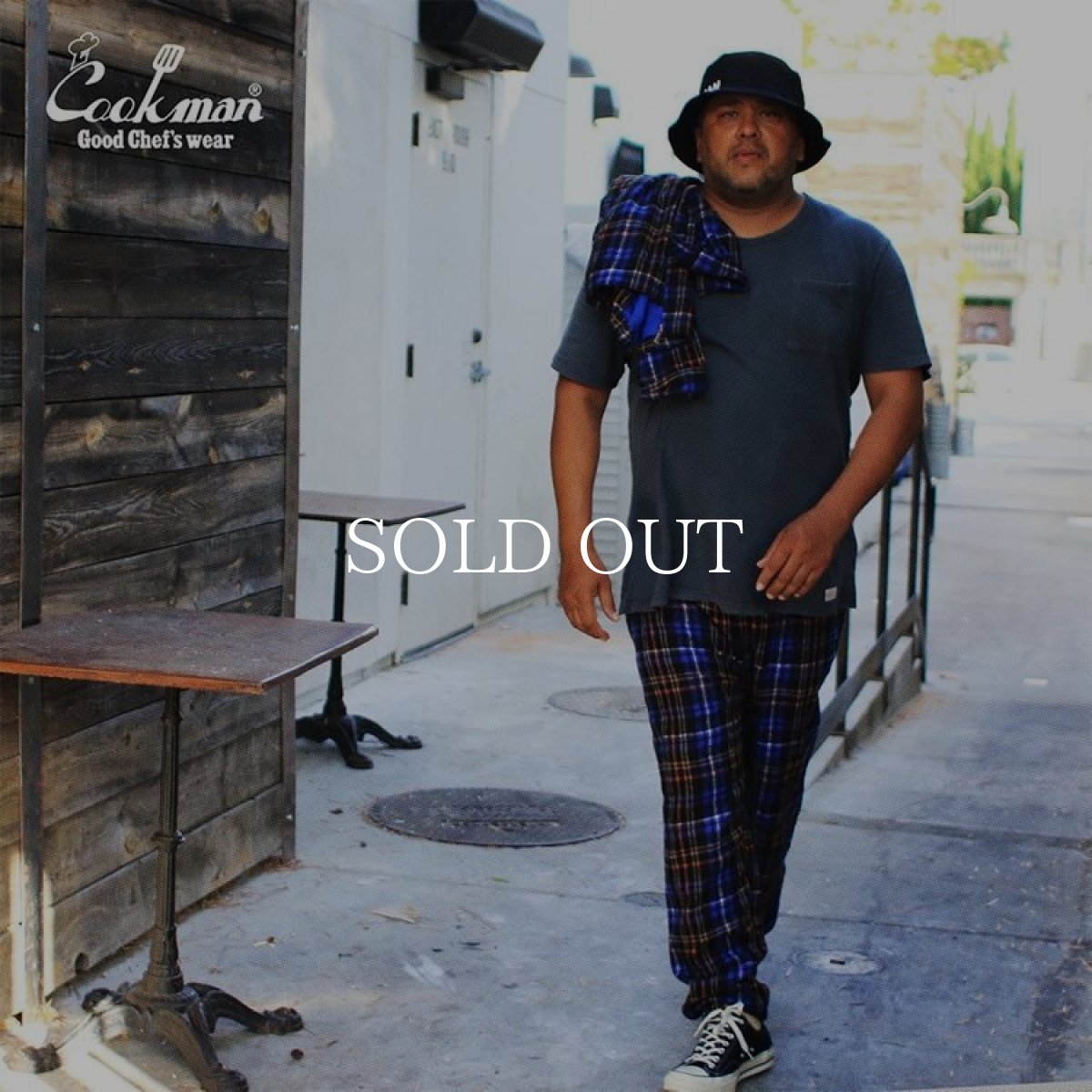 画像14: COOKMAN  Chef Pants Woolmix Tartan Scottish Navy (Navy) (14)