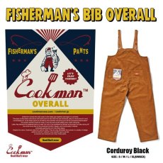 画像1: COOKMAN  Fisherman's Bib Overall Corduroy Brown (Brown) (1)