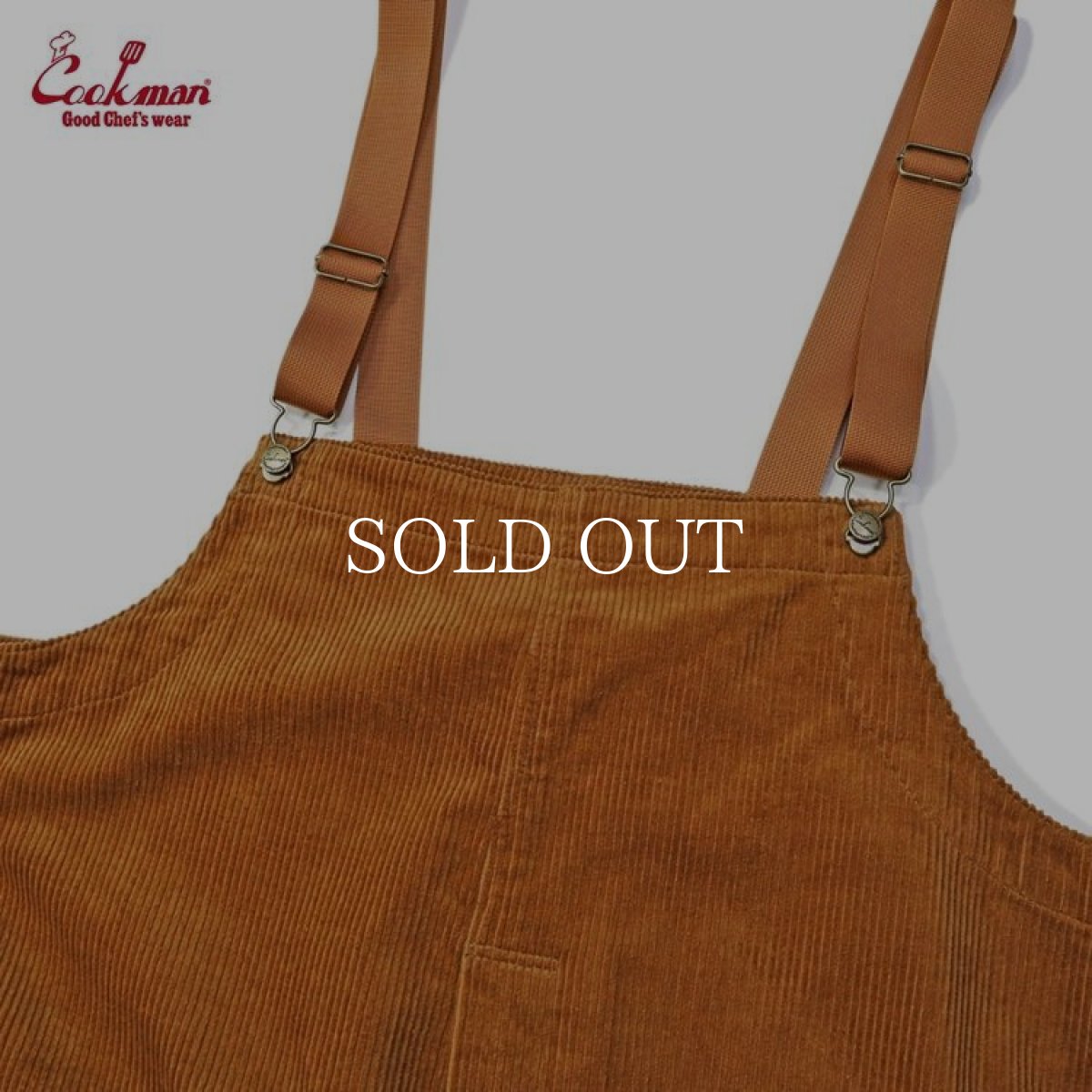 画像8: COOKMAN  Fisherman's Bib Overall Corduroy Brown (Brown) (8)