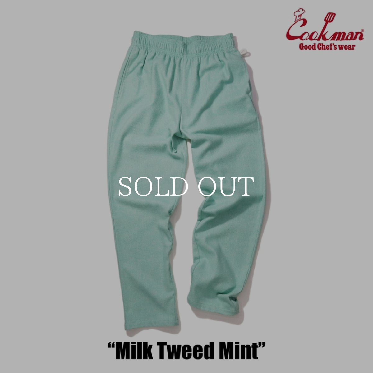 画像11: COOKMAN  Chef Pants Milk Tweed Mint (Mint) (11)