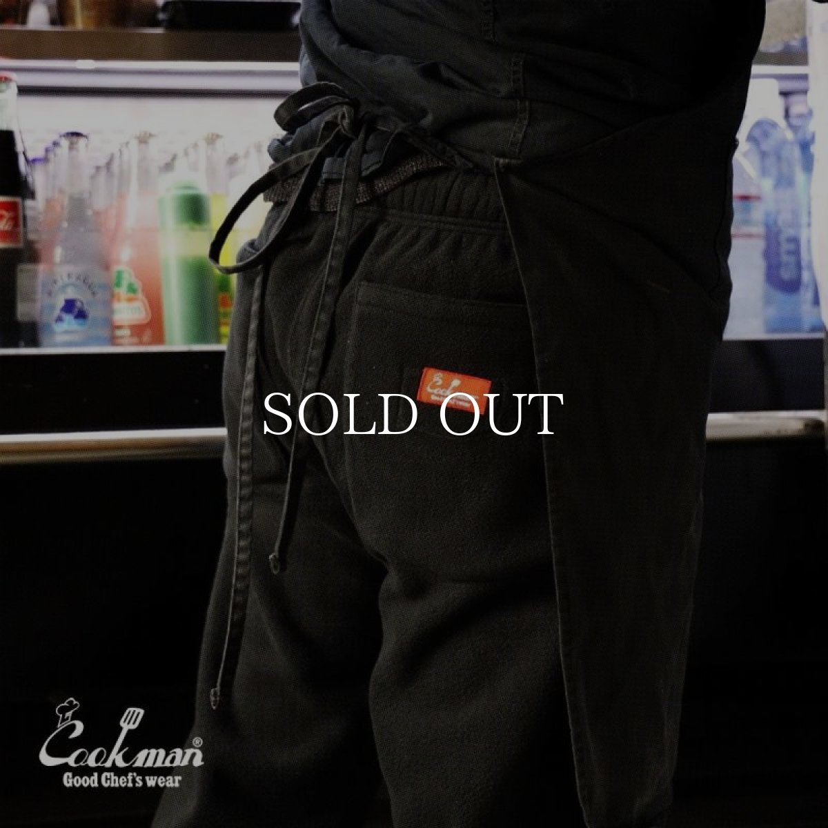 画像15: COOKMAN  Chef Pants Fleece Black (Black) (15)