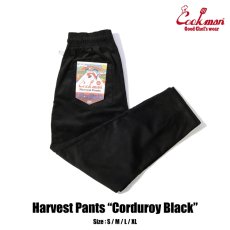 画像1: COOKMAN  Harvest Pants Corduroy Black (Black) (1)