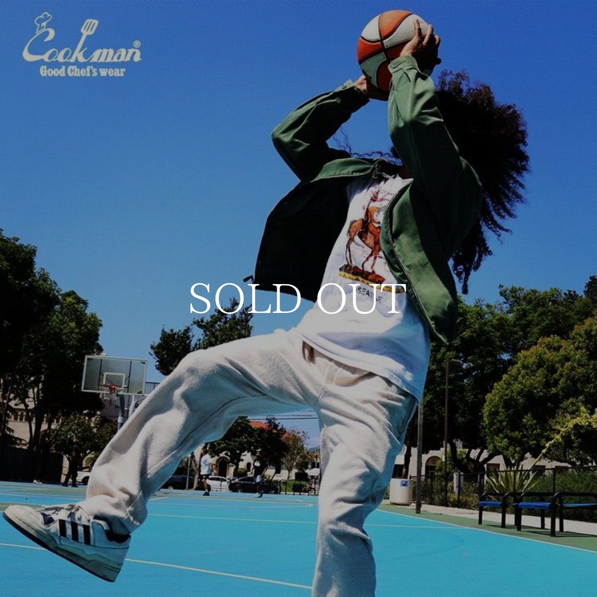 画像17: COOKMAN  Chef Pants Milk Tweed Cream (Cream) (17)