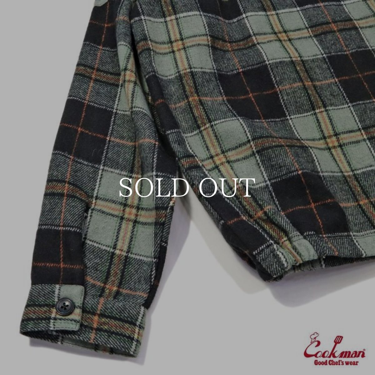 画像7: COOKMAN  Delivery Jacket Woolmix Tartan Canadian Black (Black) (7)