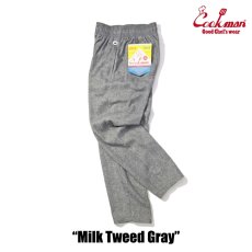 画像3: COOKMAN  Chef Pants Milk Tweed Gray (Gray) (3)