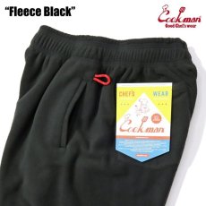 画像4: COOKMAN  Chef Pants Fleece Black (Black) (4)