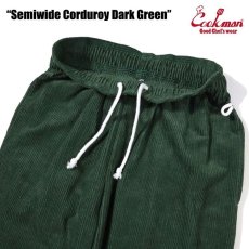 画像5: COOKMAN  ChefPants Semiwide Corduroy Dark Green (Dark Green) (5)