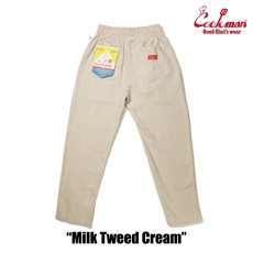 画像6: COOKMAN  Chef Pants Milk Tweed Cream (Cream) (6)