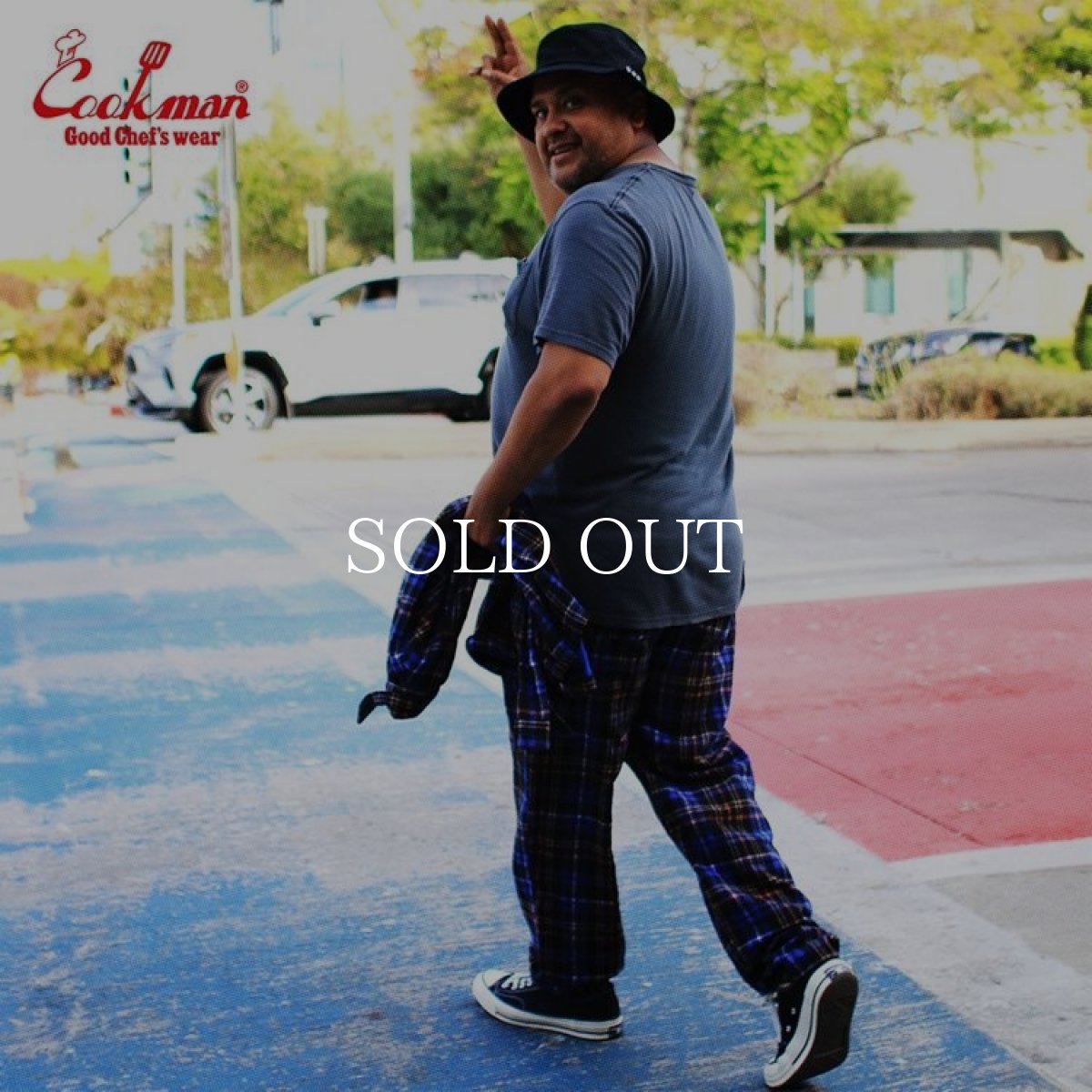 画像20: COOKMAN  Chef Pants Woolmix Tartan Scottish Navy (Navy) (20)