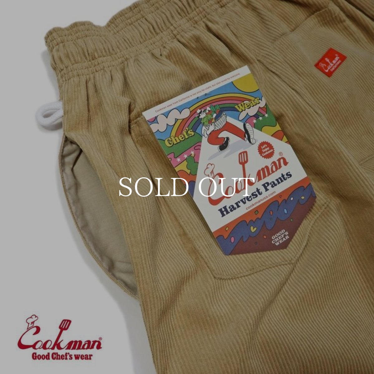 画像12: COOKMAN  Harvest Pants Corduroy Beige (Beige) (12)