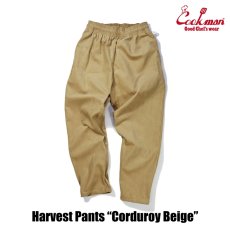 画像2: COOKMAN  Harvest Pants Corduroy Beige (Beige) (2)