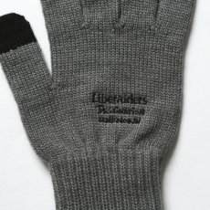 画像2: Liberaiders  LR E-TOUCH KNITTING GLOVE (GRAY) (2)