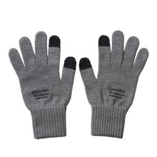 画像1: Liberaiders  LR E-TOUCH KNITTING GLOVE (GRAY) (1)