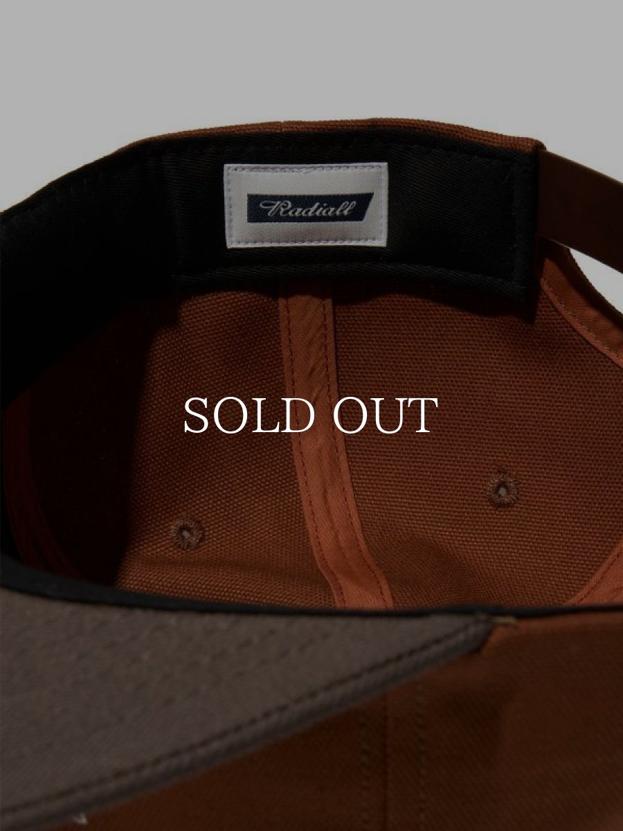 画像4: RADIALL  RAD POSSE - BASEBALL CAP (Walnut) (4)
