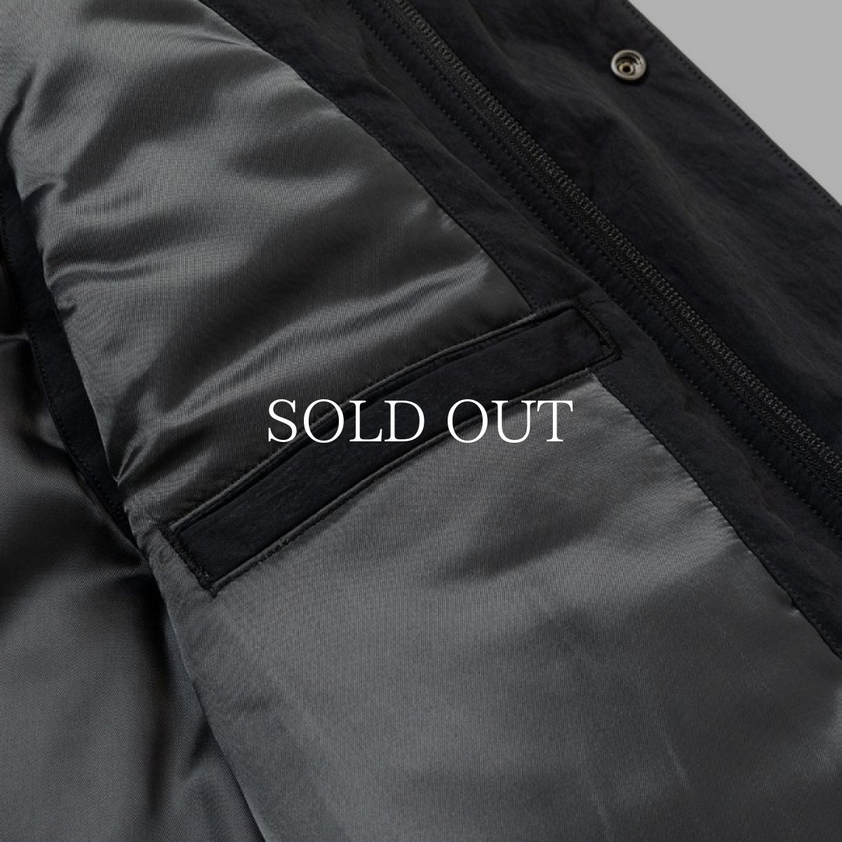 画像7: CALEE  N/T UTILITY PADDED WAIST COAT (BLACK) (7)